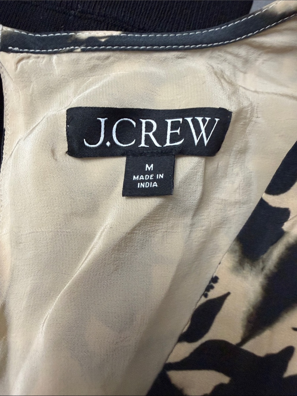 J Crew hyacinth midi dress in crepe de chine NWOT - Picture 6 of 7
